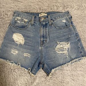 Madewell Perfect Denim Jean Shorts